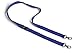 Produktbild Durable Maskenband für Mundschutz, Textilband mit 2 Karabinern, 1 Stück, dunkelblau, 852807