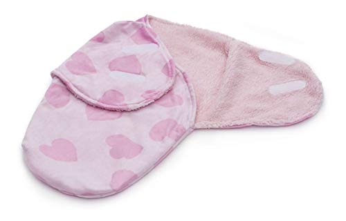 Cueiro Enroladinho Para Bebê Rosa Soft Loani