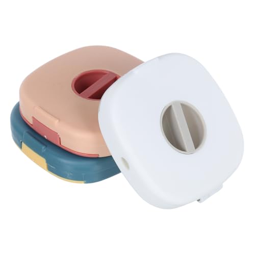 Gadpiparty Boîte De Rangement pour Câbles Lot De 3 Support De Câble USB Ajustable Portable Rangement pour Bureau Couleurs Bleu Jaune Rose Violet Blanc Gris