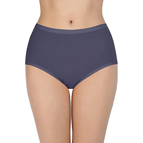 Image of Amante Solid Cotton Full Brief Panty Pack(Pack of 3)