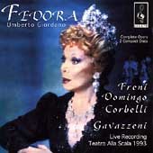 Fedora [Audio CD] Giordano; Gavazzeni; Domingo and Freni