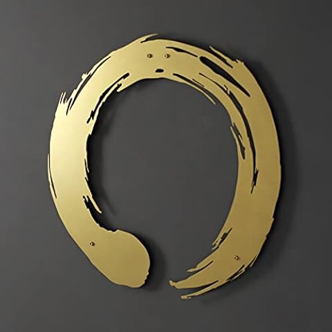 iwa concept Enso Zen Circle Metal Wall Art Cover
