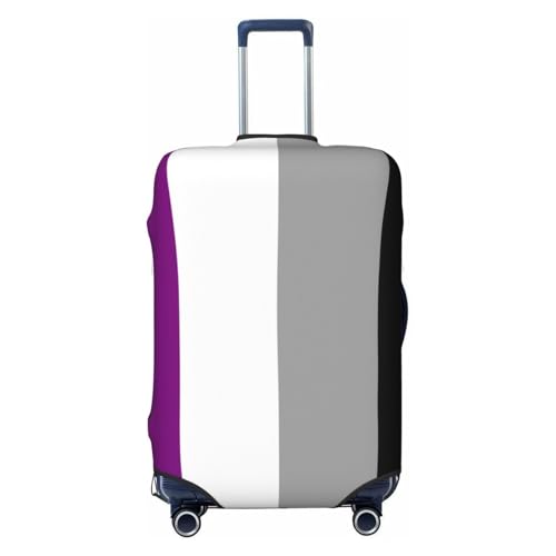 Asexual Flag Travel Luggage Cover Suitable for 18-32 Inch luggage