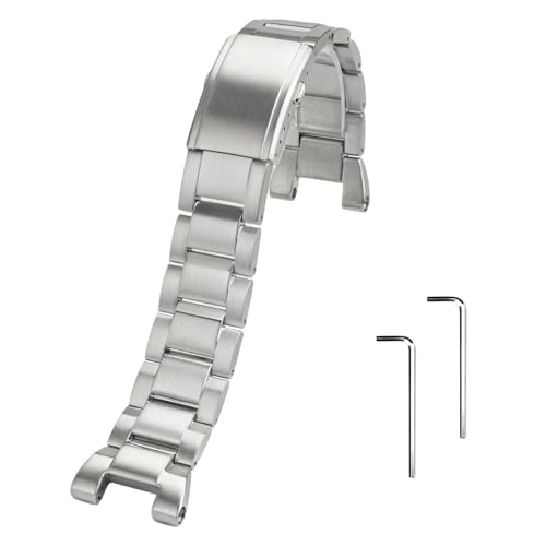 [Tyqzor] �R���p�`�u��G-SHOCK GST-B100/GST-210/GST-S120/GST-W300/GST-S310/GST-S300 �Ή� �X�e�����X�X�`�[���� �u���X���b�g �����Y �r���v�o���h �ւ��x���g �����p�X�g���b�v�i1�j
