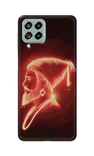 Image of PRINTFIDAA Plastic Printed Hard Back Cover Case For Samsung Galaxy M53 5G Back Cover (Chatrapati Shivaji Maharaj) -112, Multi