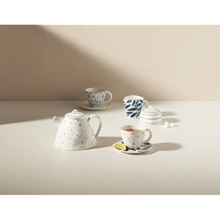 Lenox 893764 Blue Bay 9-Piece Tea Set