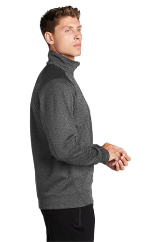 SPORT-TEK Men's Tech Fleece 1/4 Zip Pullover2
