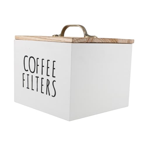 MAGICLULU Wooden Tea Storage Chest - Multifunctional Boxes for Tea Bags, Coffee, and More