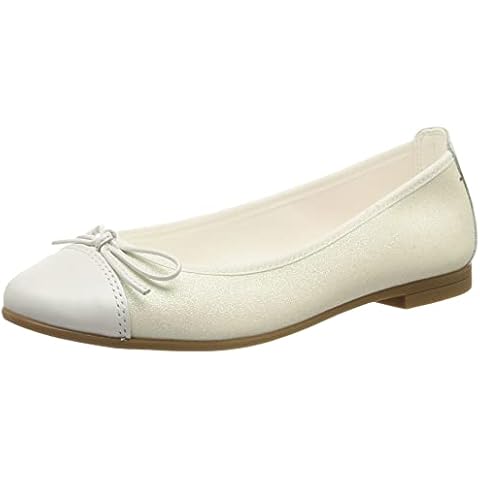 Pablosky Girl's White 864708 Ballet Flats Cover