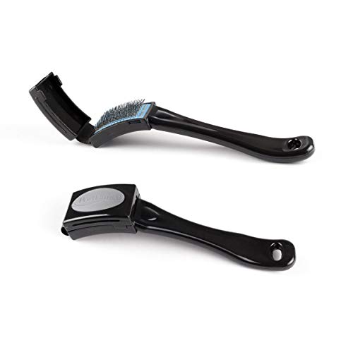 Portdance Aufraubürste für Rauledersohlen mit Schutz