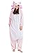 DELEY Unisex Pink Axolotl Onesie Kid Pajamas, Flannel Animal One Piece Costume Sleepwear Halloween Cosplay Homewear