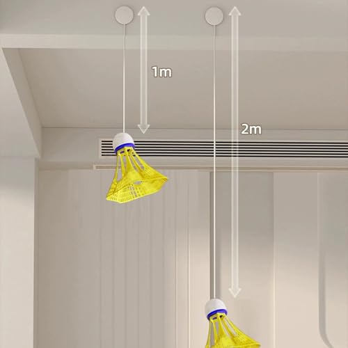Interior Badminton -Set, Badminton -Trainingset, Leichte -Balls Innenraum - Tragbare -Trainingsausrüstung Für Pra