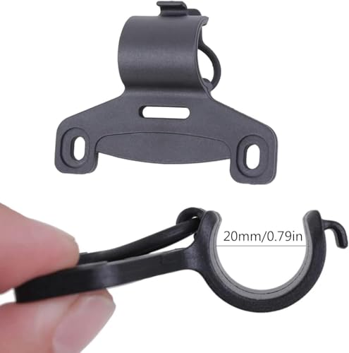 Suporte universal preto para bombas de ar para bicicletas, bombas de ar de ciclismo, infladores, sup
