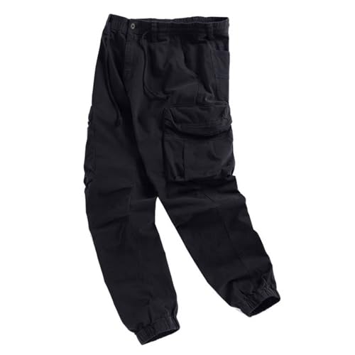 Pantalon cargo homme stretch blanc anti-compression pour bouger librement avec poches pratiques