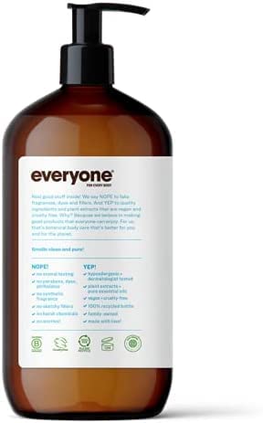 EO Essential Oil Products Everyone Lotion Unscented -- 32 fl oz - 2pc image 4