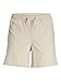 Produktbild JACK & JONES Herren Denim Chino Sport Shorts Kurze Bermuda Hose Slim Fit Capri Jogger Pants JPSTJEFF JJJOGGER, Größe Shorts:S,Farben:Sand