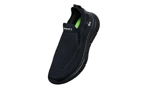Image of Neeman's Breathe Ease Casual Slip Ons for Men | Cushioned, Lightweight EVA Sole & Airy Mesh Upper