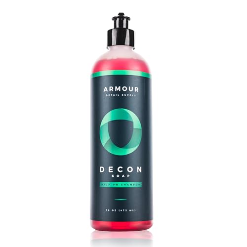 Armour Detail Supply - Decon Soap - High-pH Decontamination Shampoo - Alkaline Degreasing Agents and Biodegradable Ingredients - 16 oz