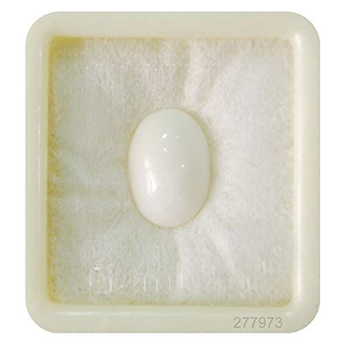 RISHAB GEMSTORE 10.00 Ratti Opal Stone Certified Natural White Oval Shape Astrological Australian Opal Loose Gemstone (B09TBC3SPV) Amazon Price History, Amazon Price Tracker