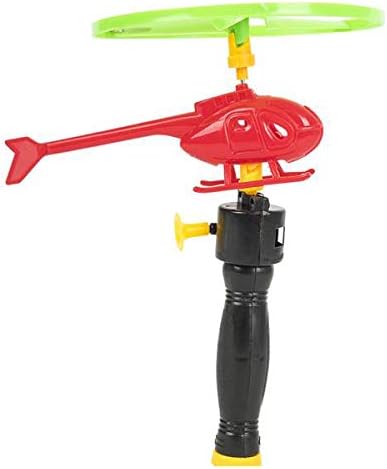 Miniatura 2 de Paquete de 12 – Juego de helicóptero volador con cordón para niños, divertidos juguetes de mosca para interiores o exteriores, grandes recuerdos de
