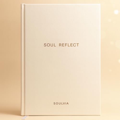 Guided Journal for Self Reflection - 180 Undated Prompts for Mindfulness, Gratitude & Personal Growth, Hardcover Self Discovery Journal, Self Care Gift for Women & Men