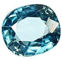 Zircon bleu de 5,25 carats la pierre gemme naturelle idéale pour un bijou de mariage
