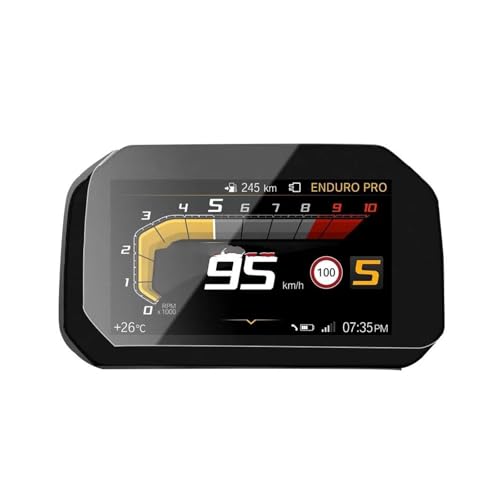 Film protection tableau de bord moto BMW R1300GS anti-rayures HD