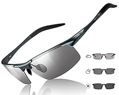 A Gun Frame/Grey Photochromic Polarized Lens