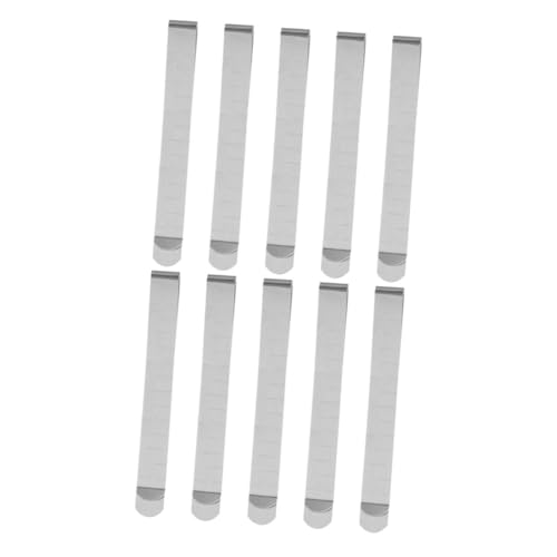 SEWACC Sewing Clamp Clips Measuring Ruler Hemming Clip for Handwork 10pcs Sewing Clips Set