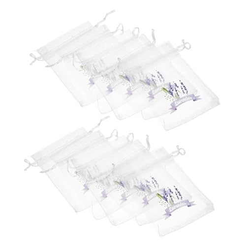 20 bolsas de saco con cordón para lavanda miniatura 1