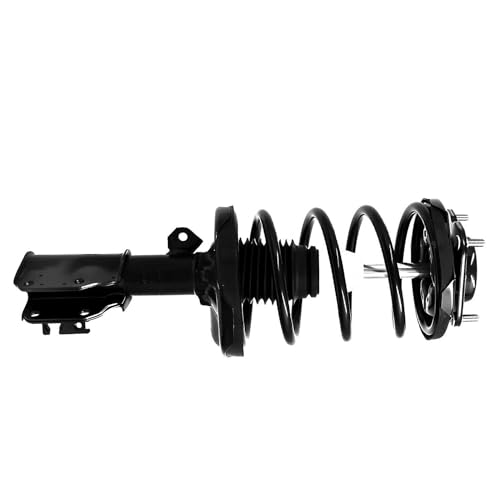 Image of Detroit Axle - 8pc Front Rear Struts Kit for 2001 2002 2003 Mazda Protege [Sport Suspension], 4 Complete Struts with Coil Spring Assembly 4 Stabilizer Sway Bar End Links Replacement Suspension