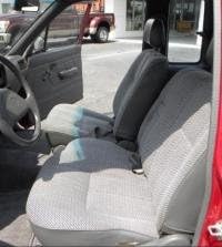 Durafit Seat Covers, Made in Gray Endura Compatible with Toyota Pickup 2 Wheel Drive XCab Front 60/40 Split Bench Seat with Small Shifter Cutout