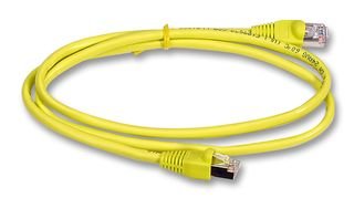 VidekEnhanced Cat5e UTP Patch Cable Yellow 10 Mtr 10 m Yellow – Network cable (10 m, Yellow)