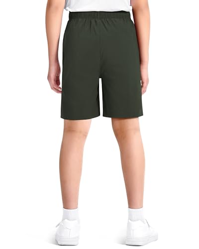 Image of Somaibo Boys Athletic Shorts Kids Quick Dry Basketball Soccer Running Sports Gym Active Performance Shorts with Pockets