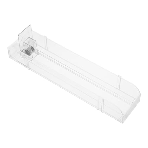 OUNONA Dual-sided Soda Can Dispenser Drink Organizer Fridge Pusher Glide Retail Display Case