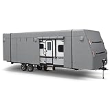 Manténgalo limpio: la cubierta para caravanas cubre perfectamente tu caravana, por lo que no es necesario limpiar y frotar mucho en el próximo uso.