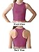 Resinta Girls Tank Tops Kids Athletic Ribbed Knit Casual Sleeveless Crop Tops for Dance Yoga Gym 5-14Y