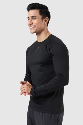 Image of FUAARK Men's Full Sleeves Gym Slim Fit T-Shirt