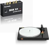 Fosi Audio BOX X1 Phono Vorverstärker und Fosi Audio Luna3 Plattenspieler Bundle