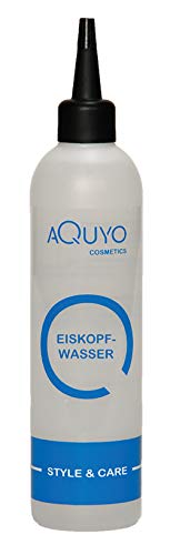 Eiswasser Haarwasser kühlende und erfrischende Kopfhaut Pflege (200ml) | Haar Tonikum mit Menthol belebt und fördert die Durchblutung | Hair Tonic lindert Juckreiz und starkes Schwitzen auf dem Kopf