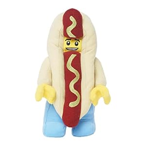 Lego Figurine Hot Dog Guy 22,86 cm Personnage en Peluche