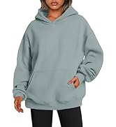 EFAN Dames hoodies oversized sweatshirts trui fleece truien lange mouw