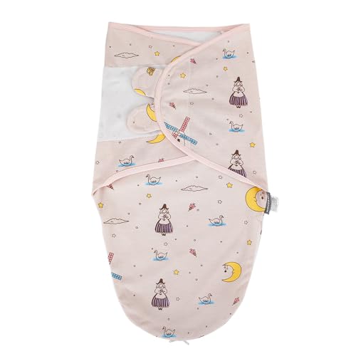 Image of HOUSBAY Baby Swaddle Blanket Boy Girl,Super Soft Material Newborn Adjustable Swaddles 2-Way Zipper Sleep Sack 1 Pack 0-3Months(Fairytale)