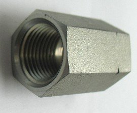 AF 6420-06-06-3/8 Female O-Ring Boss (9/16''-18 Threads) X 3/8 Female Pipe (.675''-18 Threads)