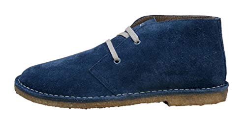 Bota Casual Filtren Em Couro Solado Látex Masculino - Marinho - 44