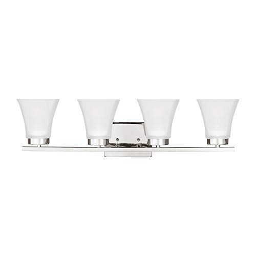 Image of Generation Lighting 4411604-05 Bayfield Four Light Wall /Bath, Chrome