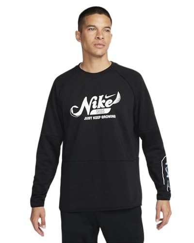 Nike Dri-Fit FN3289-025 haut de fitness en polaire gris pour homme