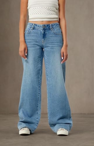 PacSun Women's Casey Low Rise Baggy Jeans Astrid4