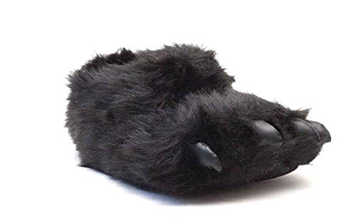 9091-1 - Black Claw - Small - Happy Feet Animal Slippers