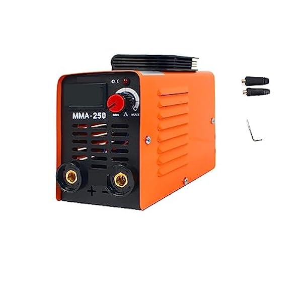 Lödning kit Svetsmaskin Inverter Bågsvetsmaskin, 20-250A strömjusterbara svetsare, verktygsförvaringslåda